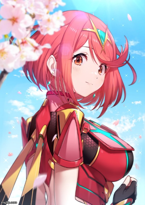 pyra xenoblade | image tagged in pyra xenoblade | made w/ Imgflip meme maker
