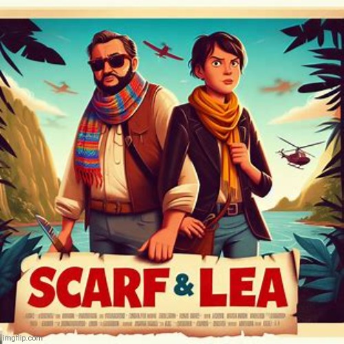 making movie posters about imgflip users pt.115: Scarf_and_Lea | made w/ Imgflip meme maker