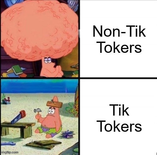 Anti-TikTok On Top | image tagged in funny memes | made w/ Imgflip meme maker