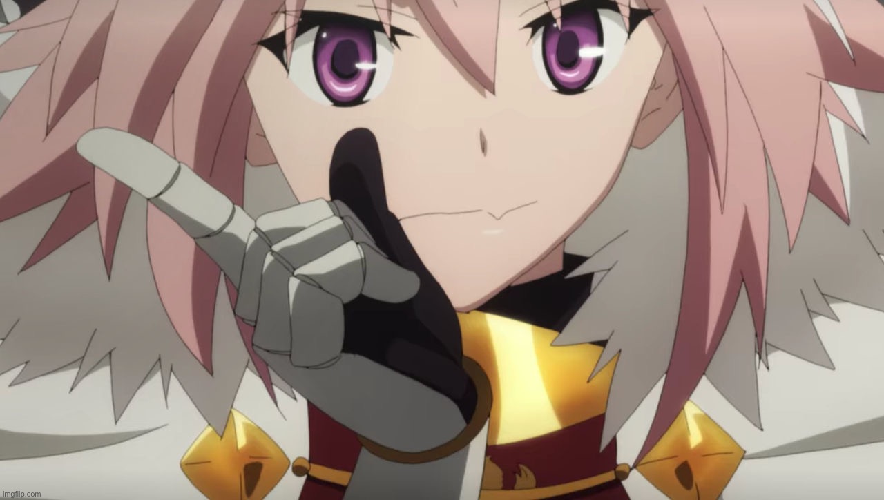 Astolfo Nuh Uh | image tagged in astolfo nuh uh | made w/ Imgflip meme maker