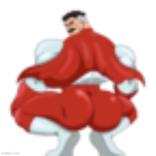 image tagged in omni man butt emote blurry | made w/ Imgflip meme maker