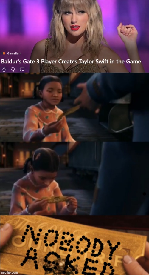 image tagged in polar expressed nobody asked | made w/ Imgflip meme maker