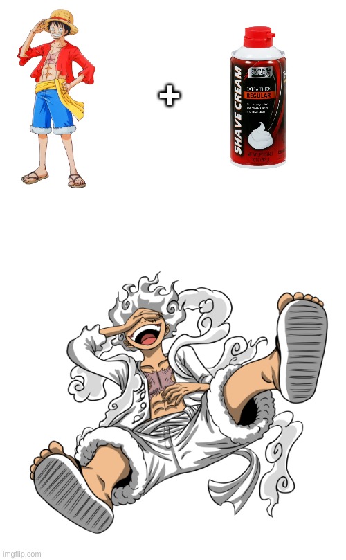 Gear 5 is fake | + | image tagged in one piece,luffy,gear 5 | made w/ Imgflip meme maker