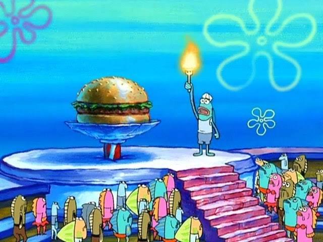 High Quality SpongeBob Olympics Blank Meme Template