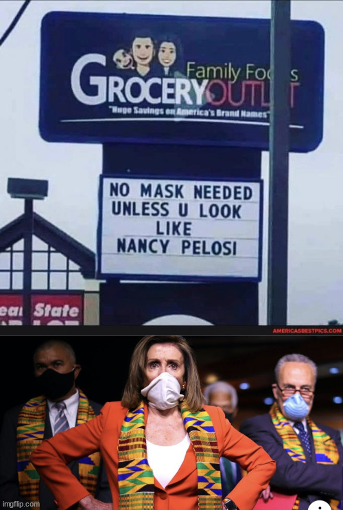 Don't be like Nancy | image tagged in deep state,nancy pelosi,let's keep the mask on | made w/ Imgflip meme maker