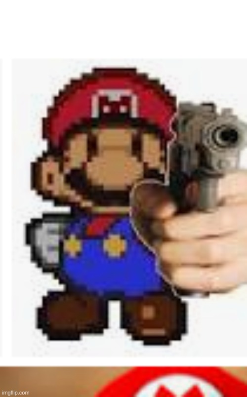 paper mario with gun | image tagged in paper mario with gun | made w/ Imgflip meme maker