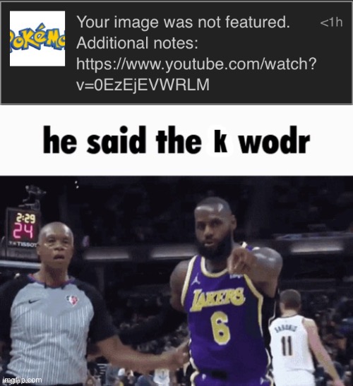 This isn’t the first time he sent me this link | image tagged in he said the k wodr | made w/ Imgflip meme maker