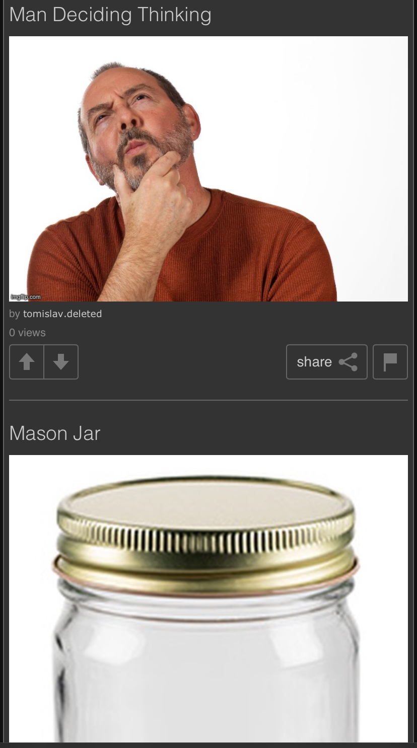 1 man 1 jar I guess Blank Meme Template