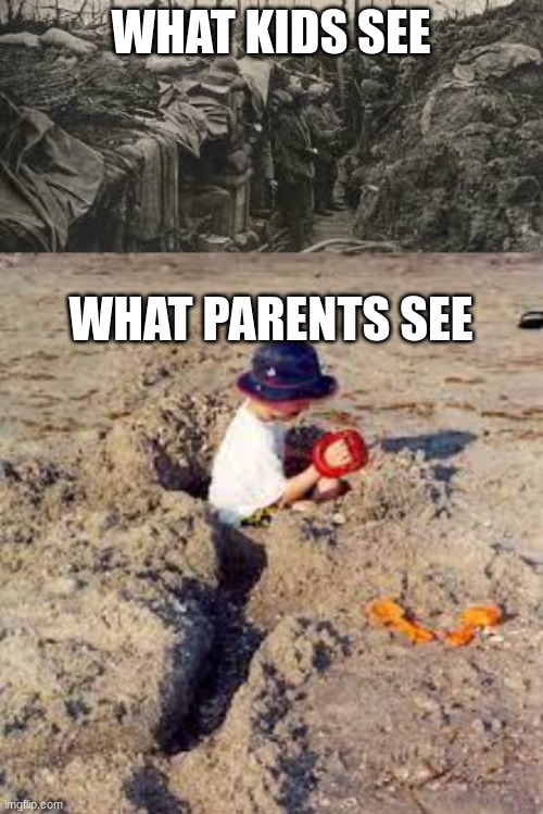 DiG | WHAT KIDS SEE; WHAT PARENTS SEE | made w/ Imgflip meme maker