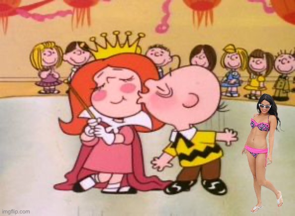 Charlie Brown Likes 2 Sweet Girls | image tagged in charlie brown,girl,sexy girl,girls,pretty girl,bikini | made w/ Imgflip meme maker