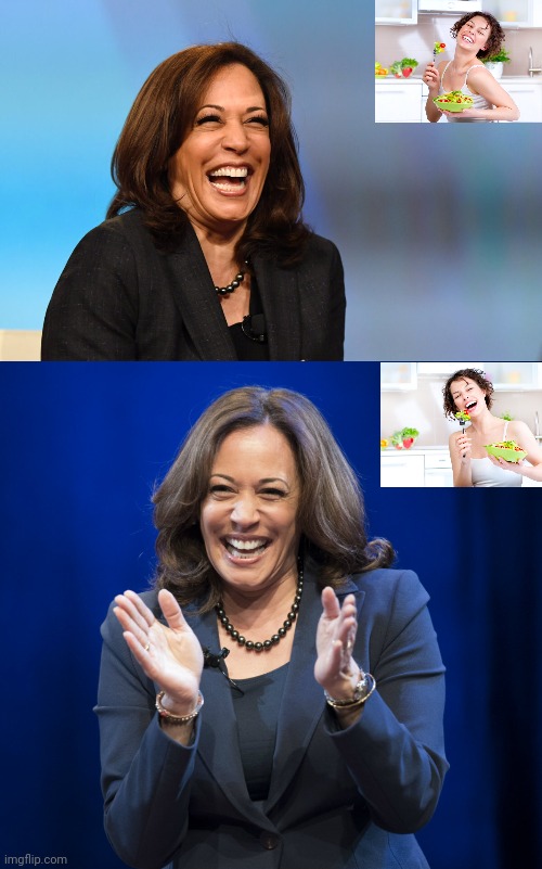 image tagged in kamala harris laughing | made w/ Imgflip meme maker