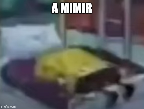 spongebob depression 1 | A MIMIR | image tagged in spongebob depression 1 | made w/ Imgflip meme maker