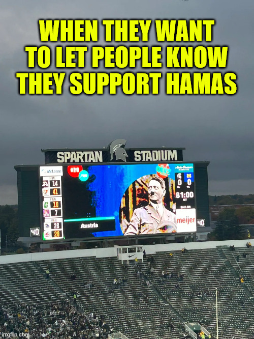 WHEN THEY WANT TO LET PEOPLE KNOW THEY SUPPORT HAMAS | made w/ Imgflip meme maker