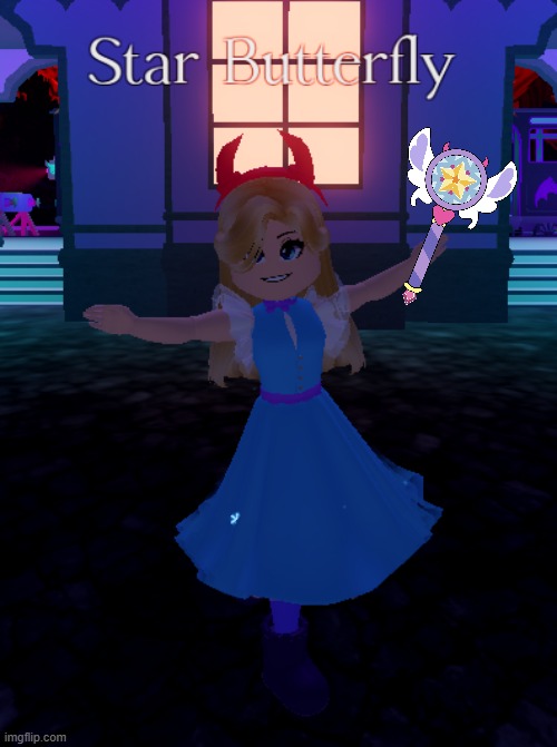 Star Butterfly in Royale High! | image tagged in svtfoe,star butterfly,roblox,royale high | made w/ Imgflip meme maker