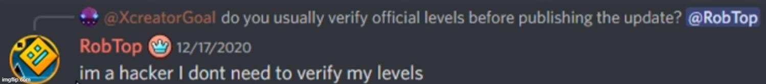 Geometrington verification | made w/ Imgflip meme maker
