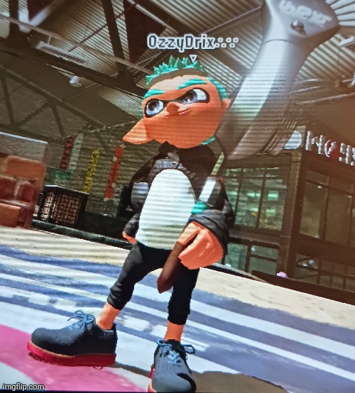 Erm uhhh stupi cosplay I made in splatoon :3 | made w/ Imgflip meme maker