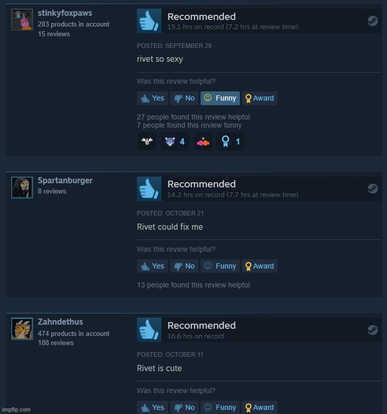 Hey Steam reviewers, you guys okay? | made w/ Imgflip meme maker