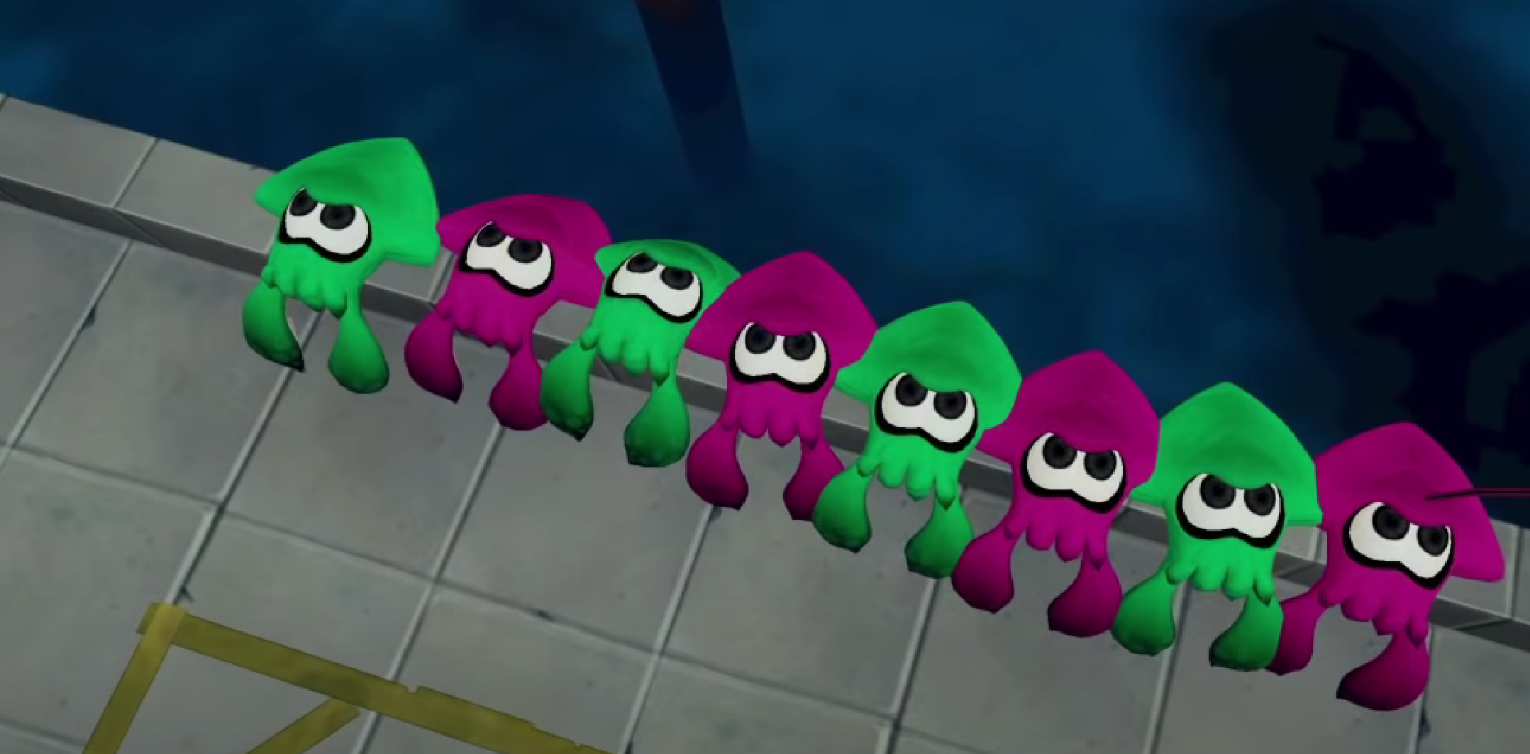 High Quality me and the squids Blank Meme Template