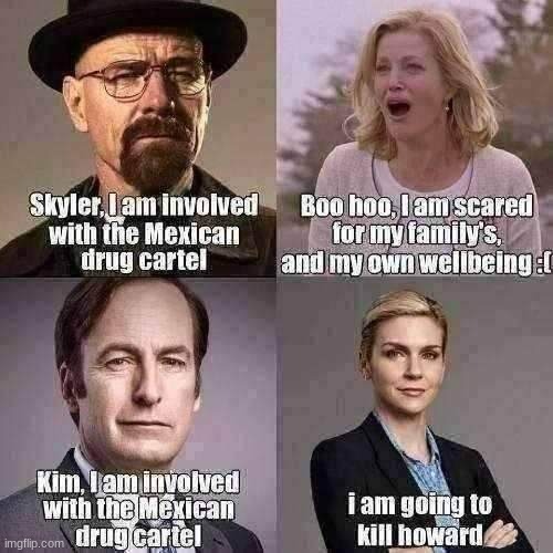 she is going to kill howard | made w/ Imgflip meme maker