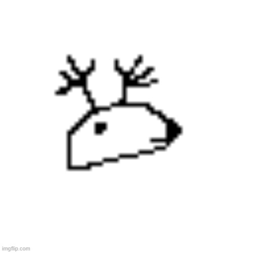 her is a unfinished deer moose thing (hope you like it!) | image tagged in pixel art,deer,moose,thing | made w/ Imgflip meme maker