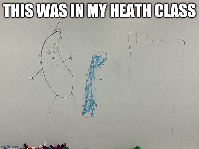 Monday | THIS WAS IN MY HEATH CLASS | image tagged in hide the pain harold | made w/ Imgflip meme maker