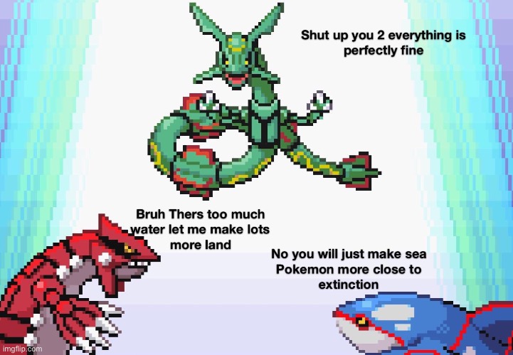Just a casual argument between the weather trio | made w/ Imgflip meme maker