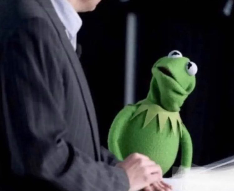 High Quality kermit boss watch your mouth Blank Meme Template