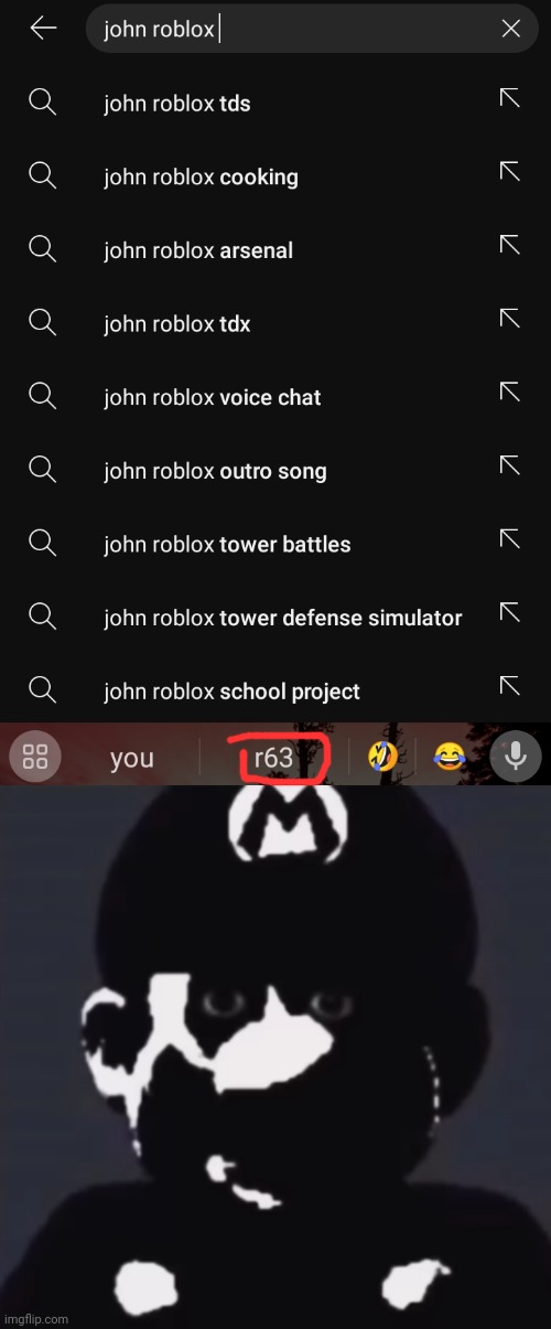 john roblox laugh full on Make a GIF