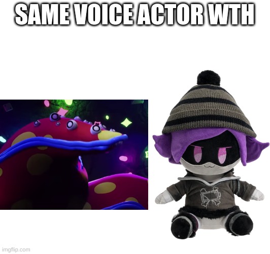 both played by Elsie Lovelock | SAME VOICE ACTOR WTH | made w/ Imgflip meme maker