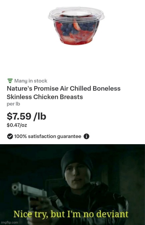 Natures promise Blank Meme Template