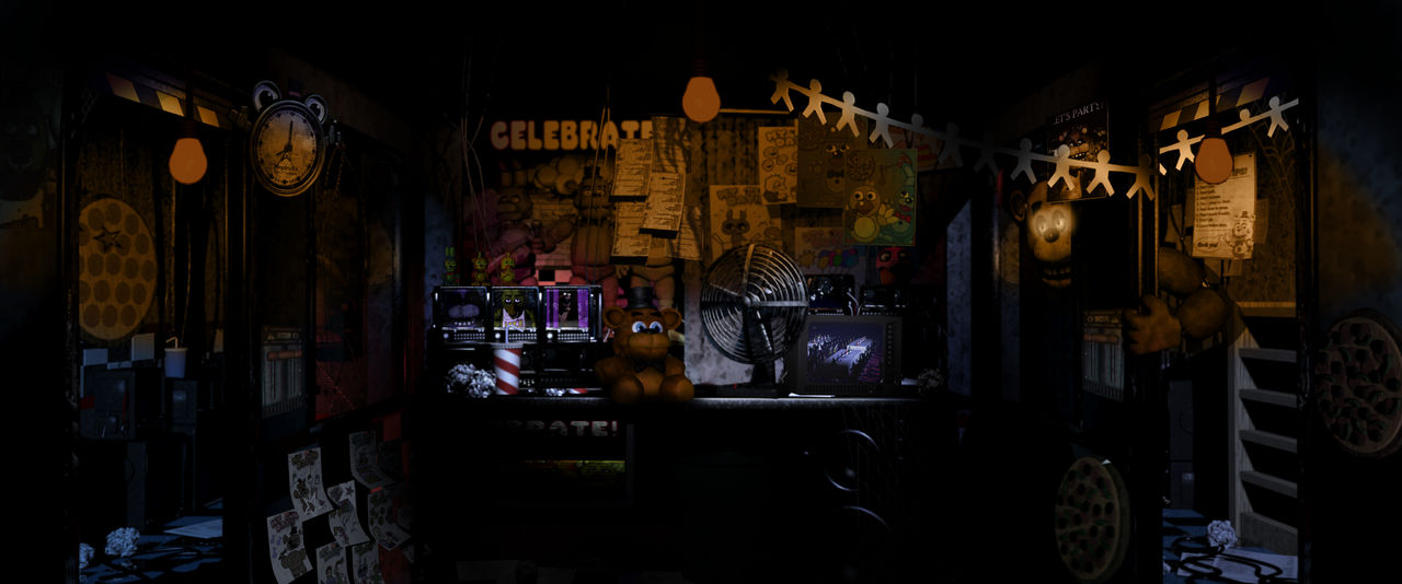 High Quality FNaF 1 Office Edit by Toxicnary on DeviantArt Blank Meme Template