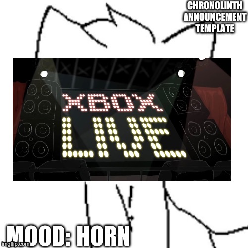 XBOX LIVE | HORN | made w/ Imgflip meme maker