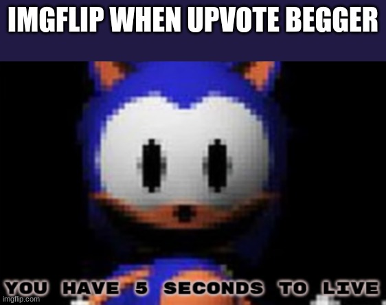 new template | IMGFLIP WHEN UPVOTE BEGGER | image tagged in mr needlemouse | made w/ Imgflip meme maker