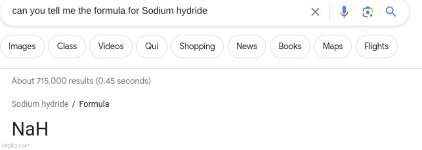 Man, Google is so mean | image tagged in periodic table | made w/ Imgflip meme maker