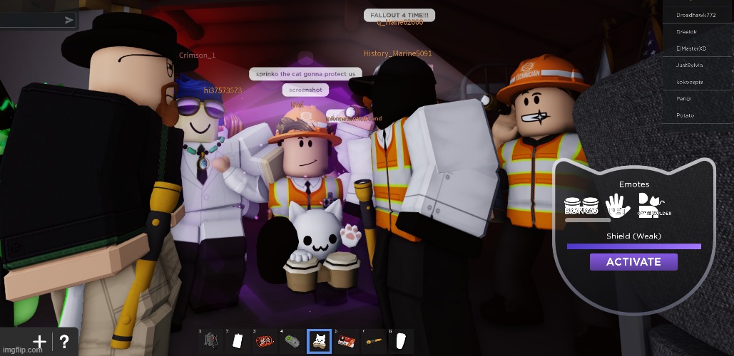 wanted to share this screenshot I got | image tagged in memes,roblox,screenshot | made w/ Imgflip meme maker