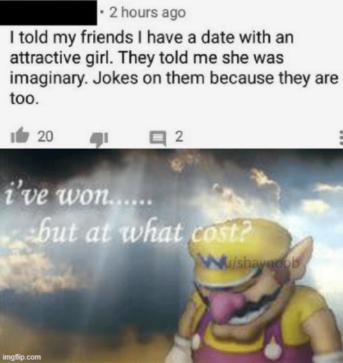 Imagine Blank Meme Template