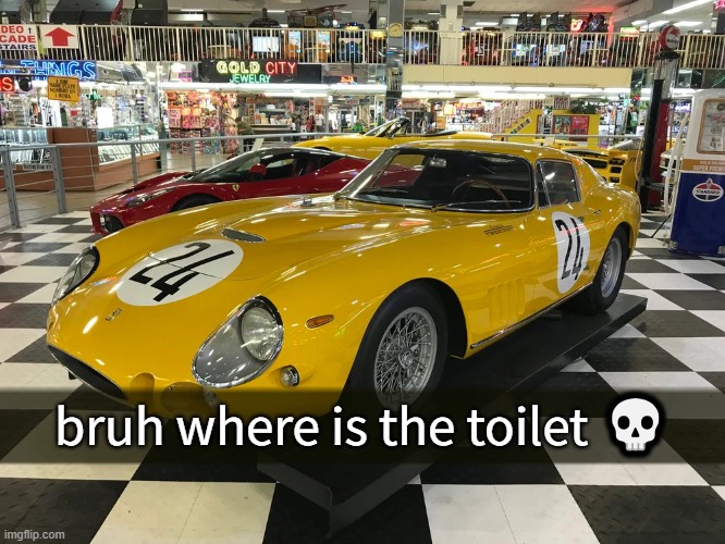 bruh where is the toilet 💀 | made w/ Imgflip meme maker