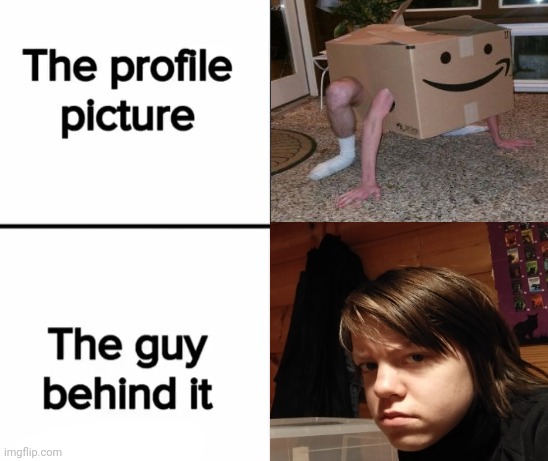 Me fr | image tagged in the profile picture and the guy behind it | made w/ Imgflip meme maker