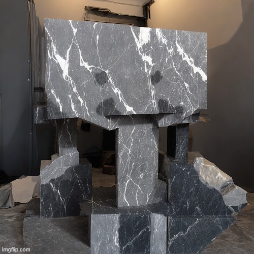 this marble structure i found lol | made w/ Imgflip meme maker