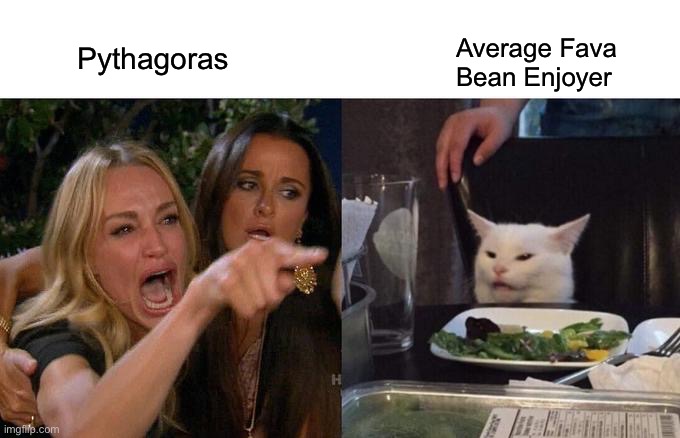 Pythagoras beans - Imgflip