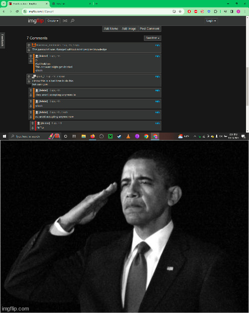 damn. that was actually fun | image tagged in obama-salute | made w/ Imgflip meme maker