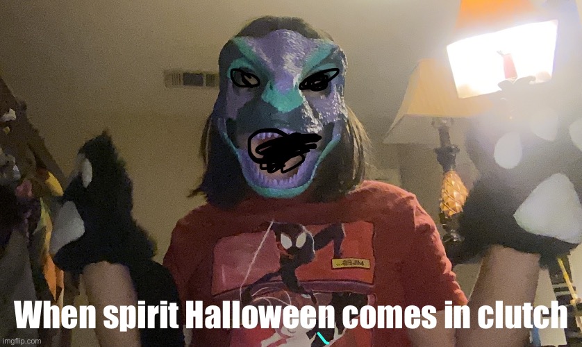 They have fursuit paws for cheap! :3 | When spirit Halloween comes in clutch | image tagged in furry | made w/ Imgflip meme maker