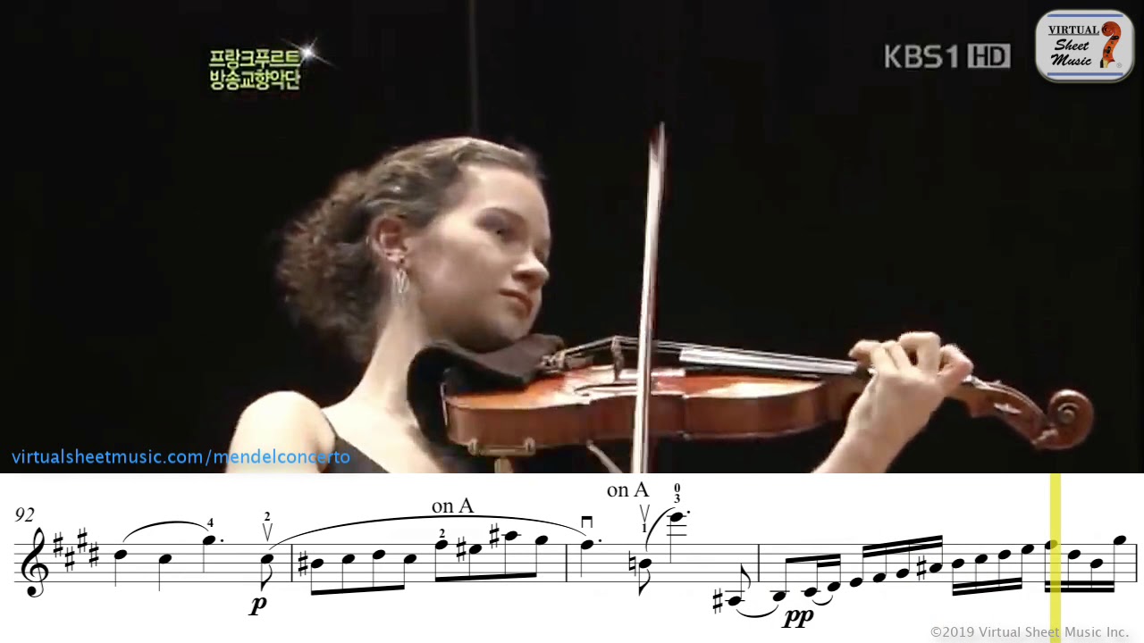 High Quality Hilary Hahn Playing the 3rd Movement of Mendelssohn's VC in E Blank Meme Template