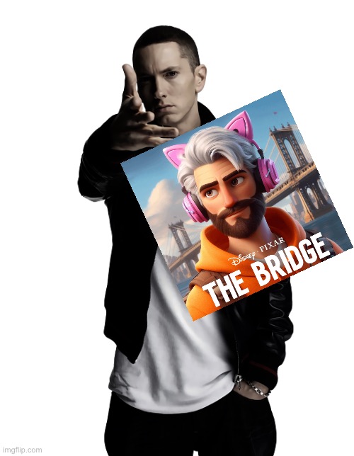 Ai movie cover | image tagged in eminem throw | made w/ Imgflip meme maker