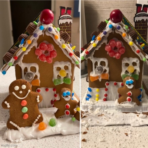 2020 Gingerbread House | image tagged in 2020 gingerbread house | made w/ Imgflip meme maker