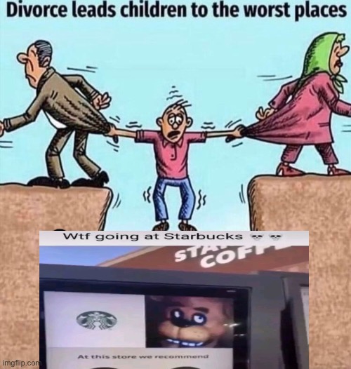 Ok this is a 1 month old meme | image tagged in divorce leads children to the worst places | made w/ Imgflip meme maker