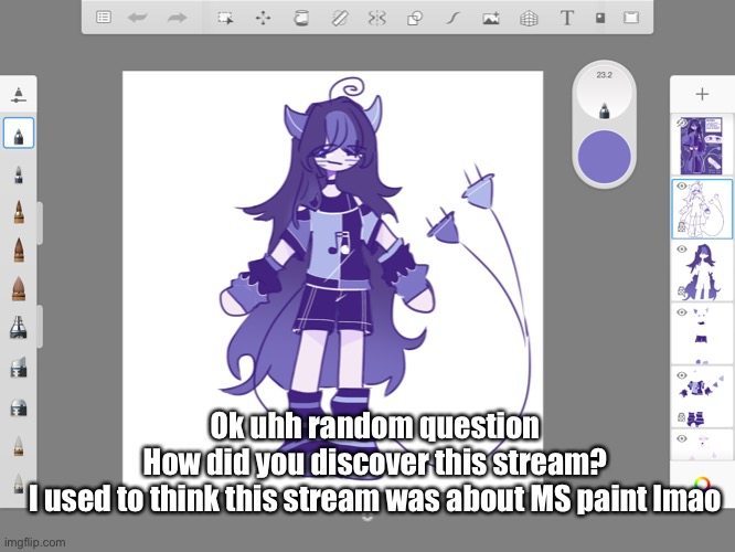 Ok uhh random question
How did you discover this stream?
I used to think this stream was about MS paint lmao | made w/ Imgflip meme maker