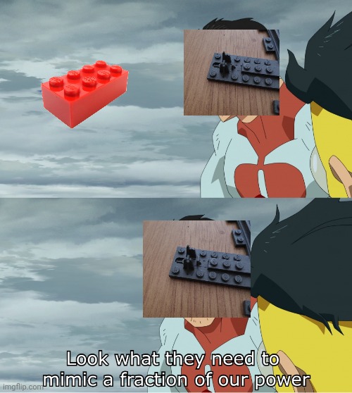 Stepping on that part of the lego track switch is even more painful | image tagged in look what they need to mimic a fraction of our power,lego,stepping on a lego | made w/ Imgflip meme maker