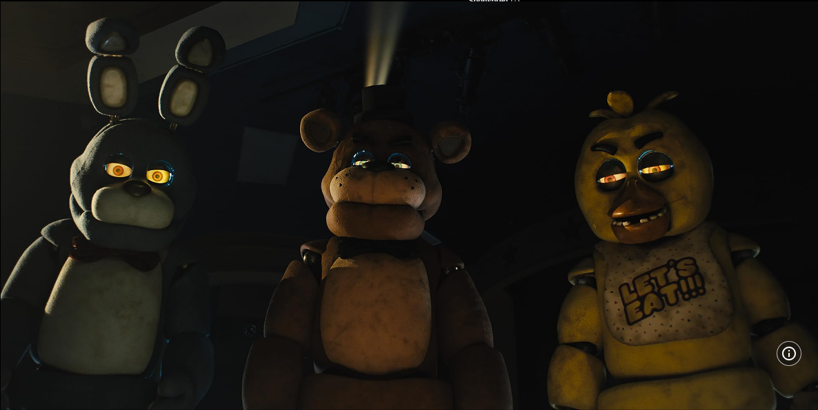 fnaf gang stares down at you Blank Meme Template