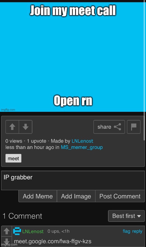 made w/ Imgflip meme maker